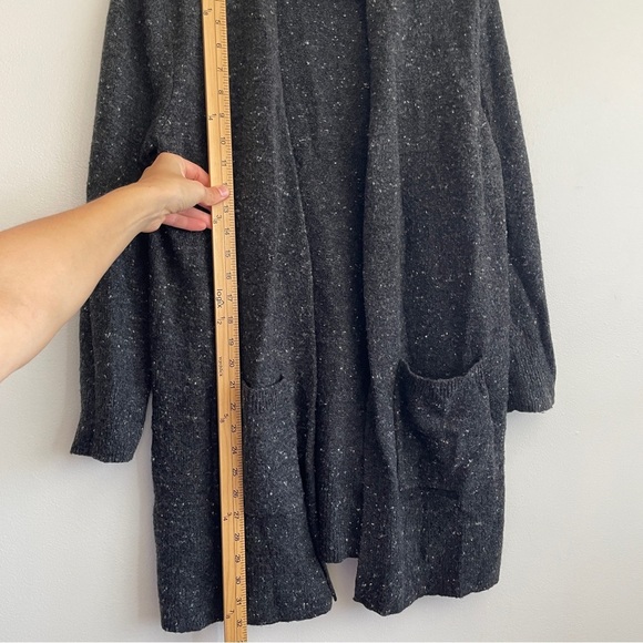 Madewell Donegal Kent Cardigan Sweater in Coziest Yarn wool slouchy speckled M - Picture 11 of 14